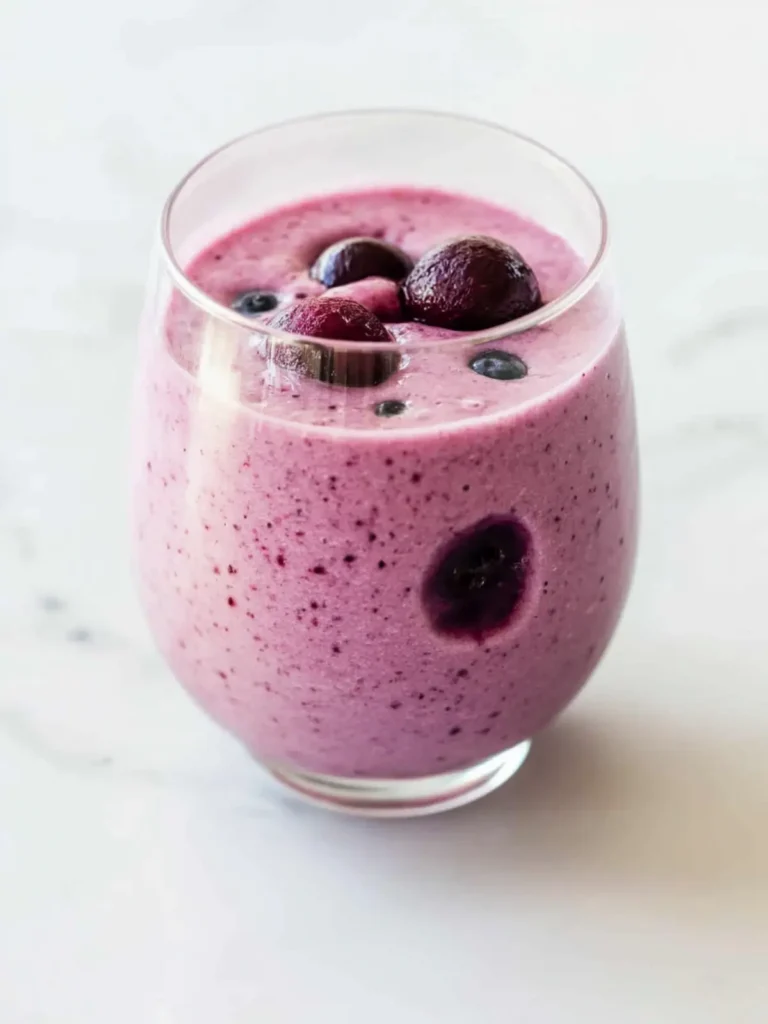 Healthy Ice Cream CHERRY Smoothie Recipe