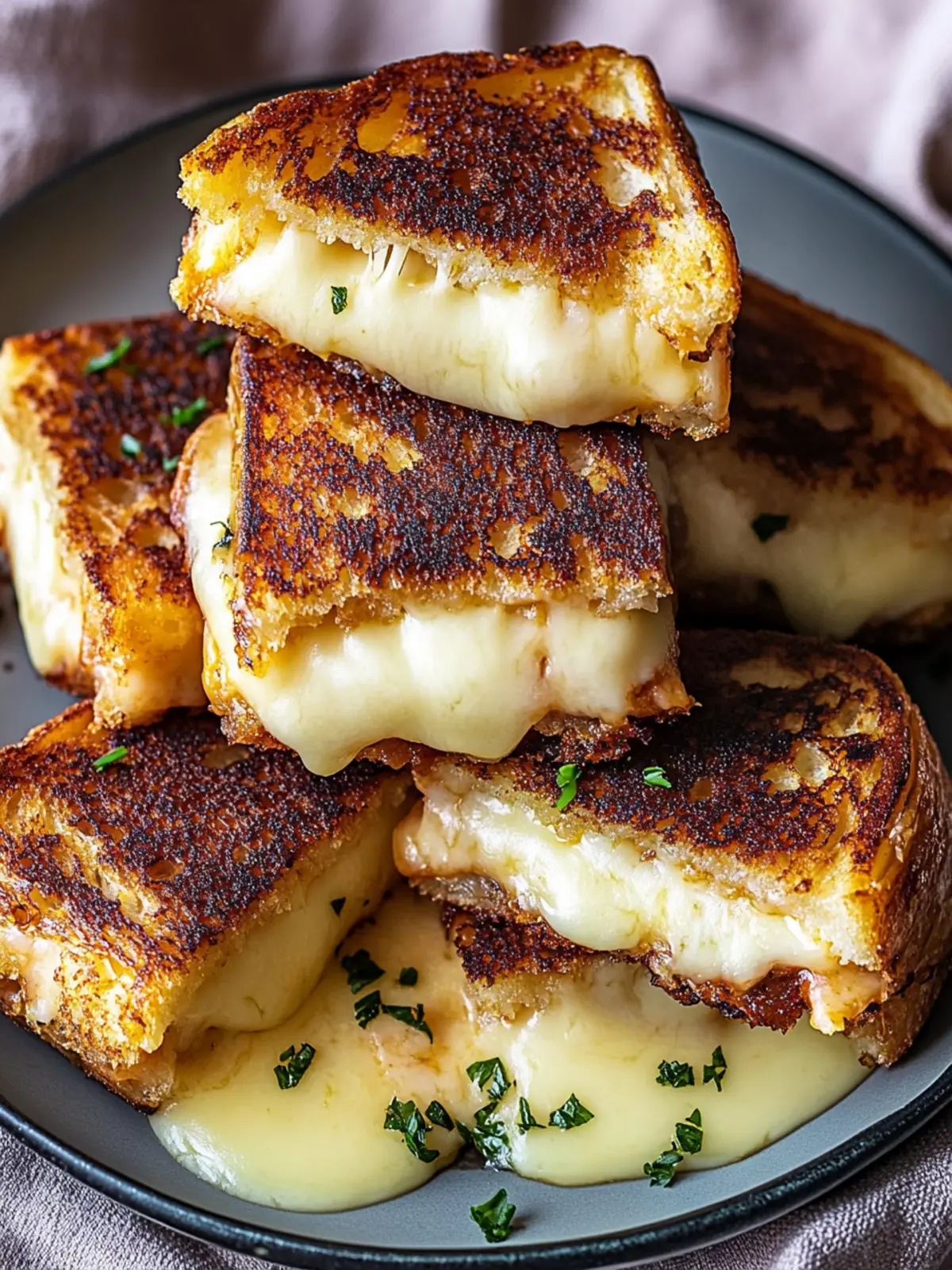 Hawaiian Roll Grilled Cheese