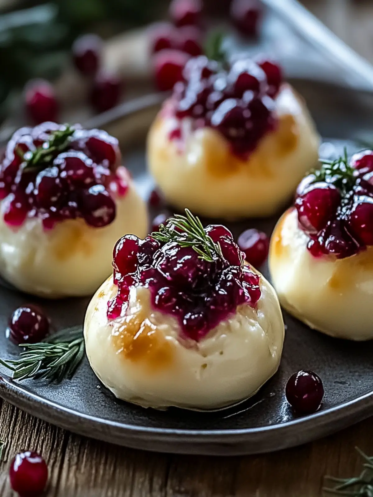 Cranberry Brie Bombs That Wow: Easy Holiday Appetizers