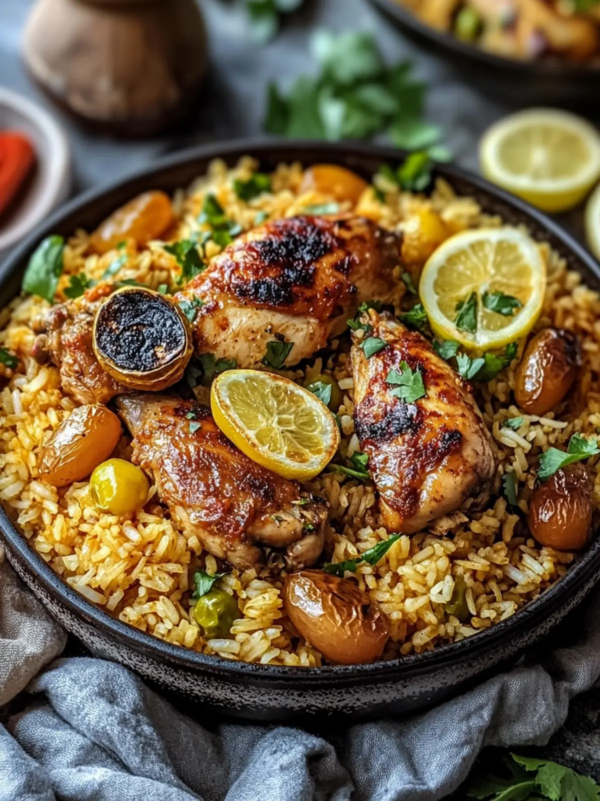 Savor Arabic Chicken and Rice Kabsa for Cozy Family Nights