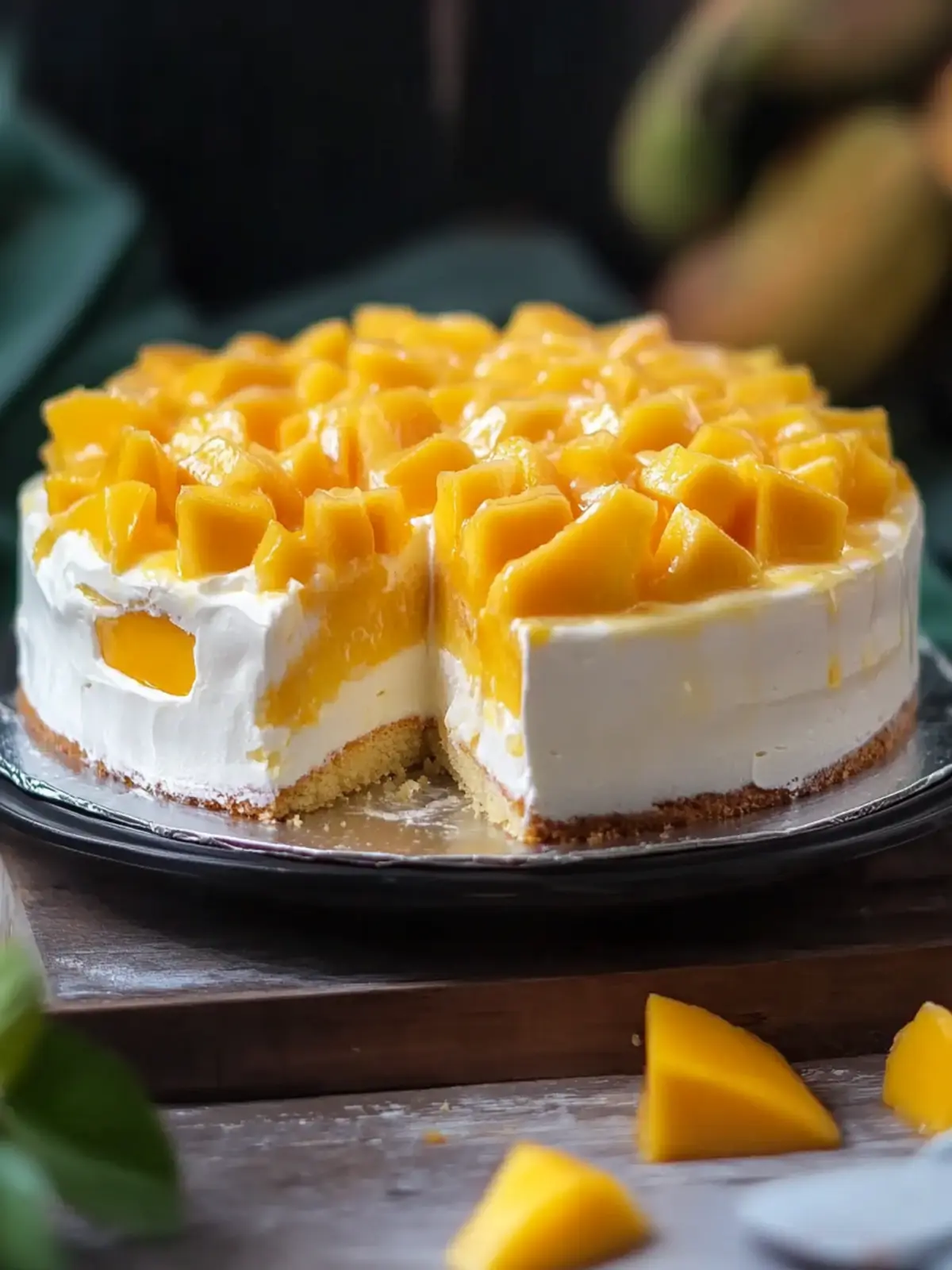 Irresistible Mango Tres Leches Cake - A Tropical Delight