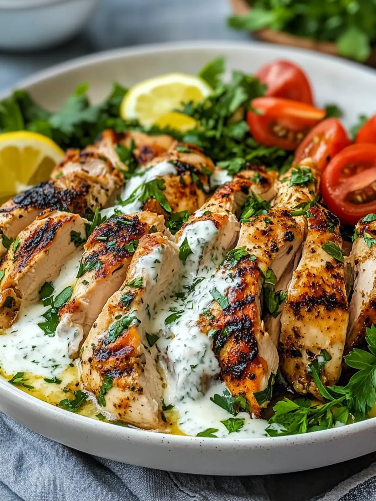 Delicious Turkish Chicken with Creamy White Sauce in 30 Minutes