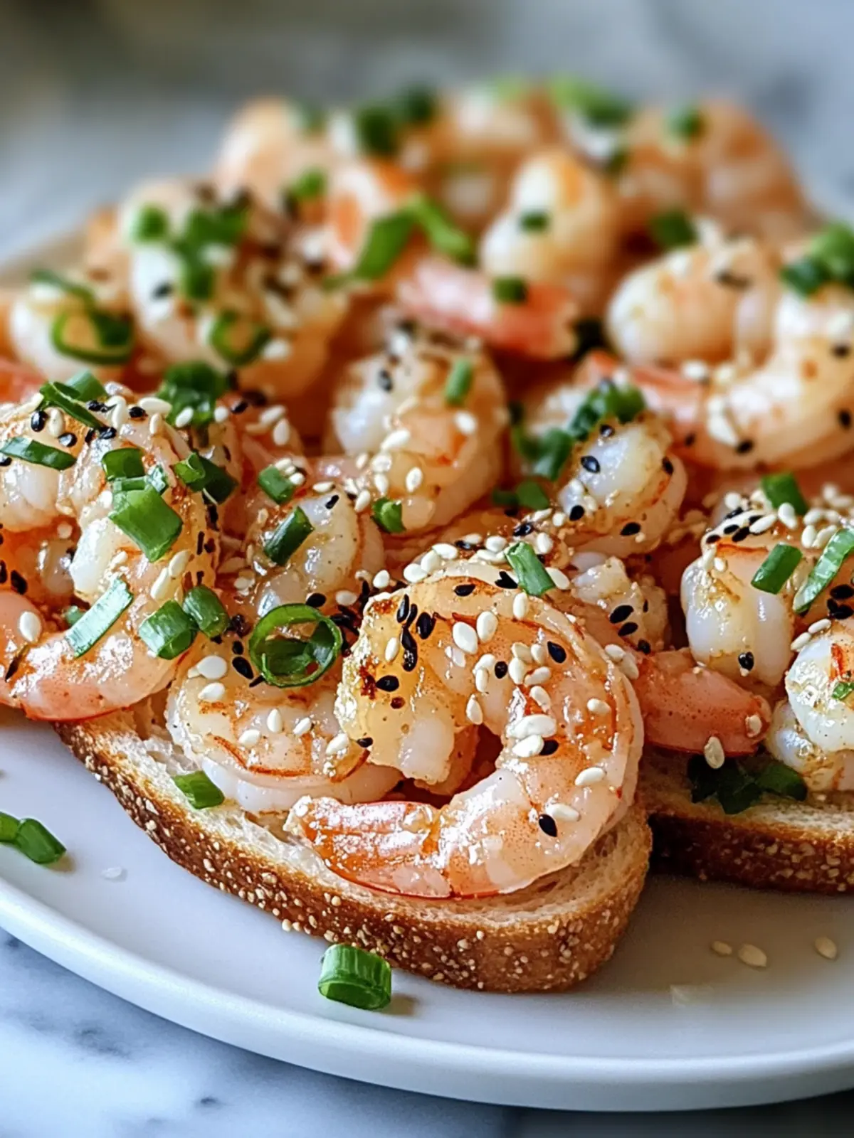 Sesame Shrimp Toast