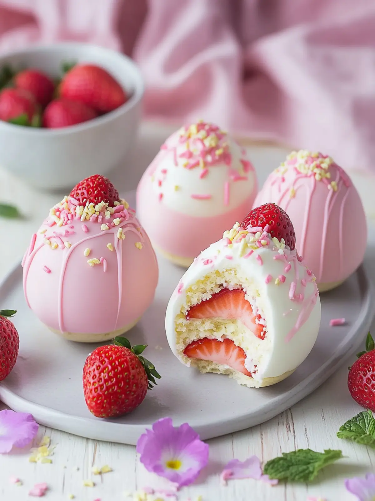 Strawberry Shortcake Easter Egg Bombs