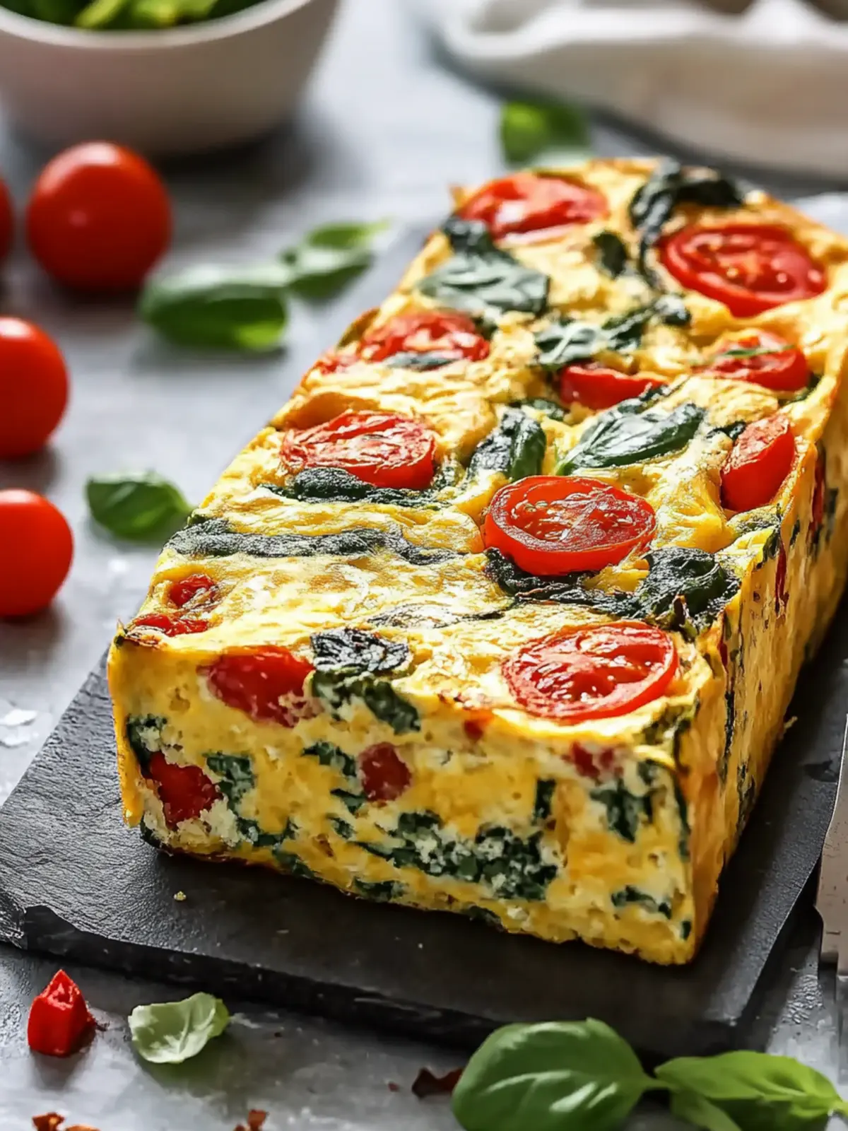 Mouthwatering Frittata Loaf