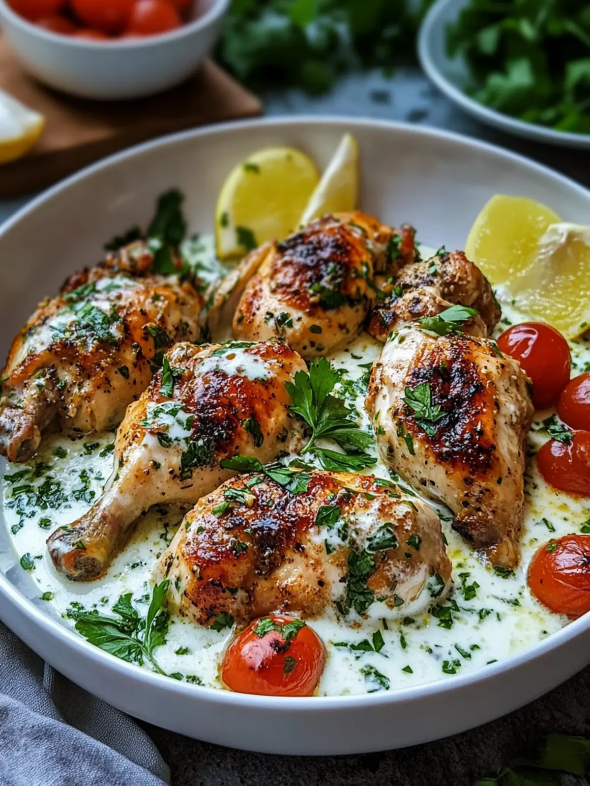 Delicious Turkish Chicken with Creamy White Sauce in 30 Minutes