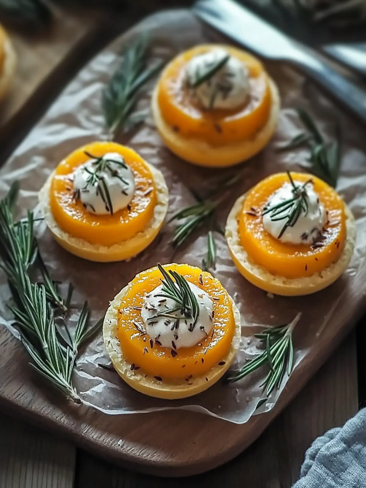Delicious Rosemary Pumpkin Bites