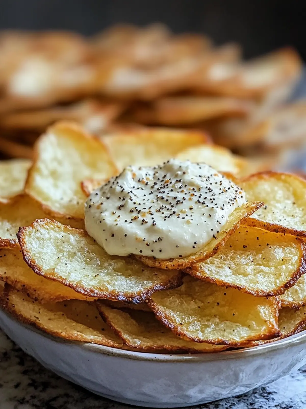 Homemade Bagel Chips