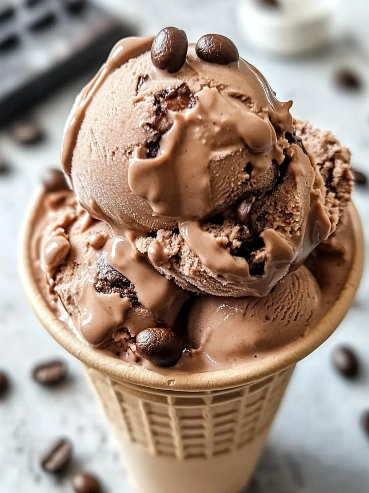 Creami Mocha Espresso Protein Ice Cream
