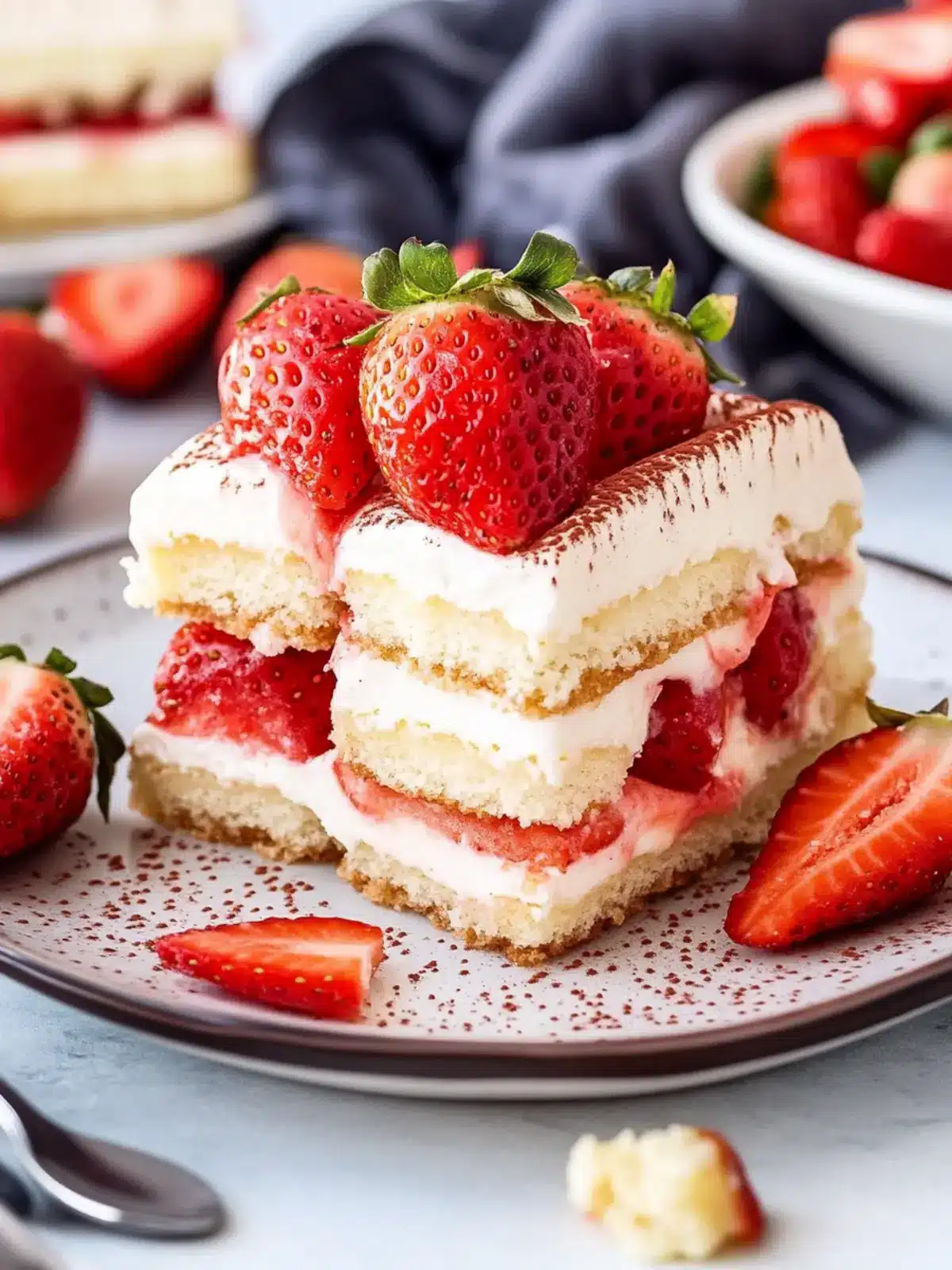 Strawberry Tiramisu