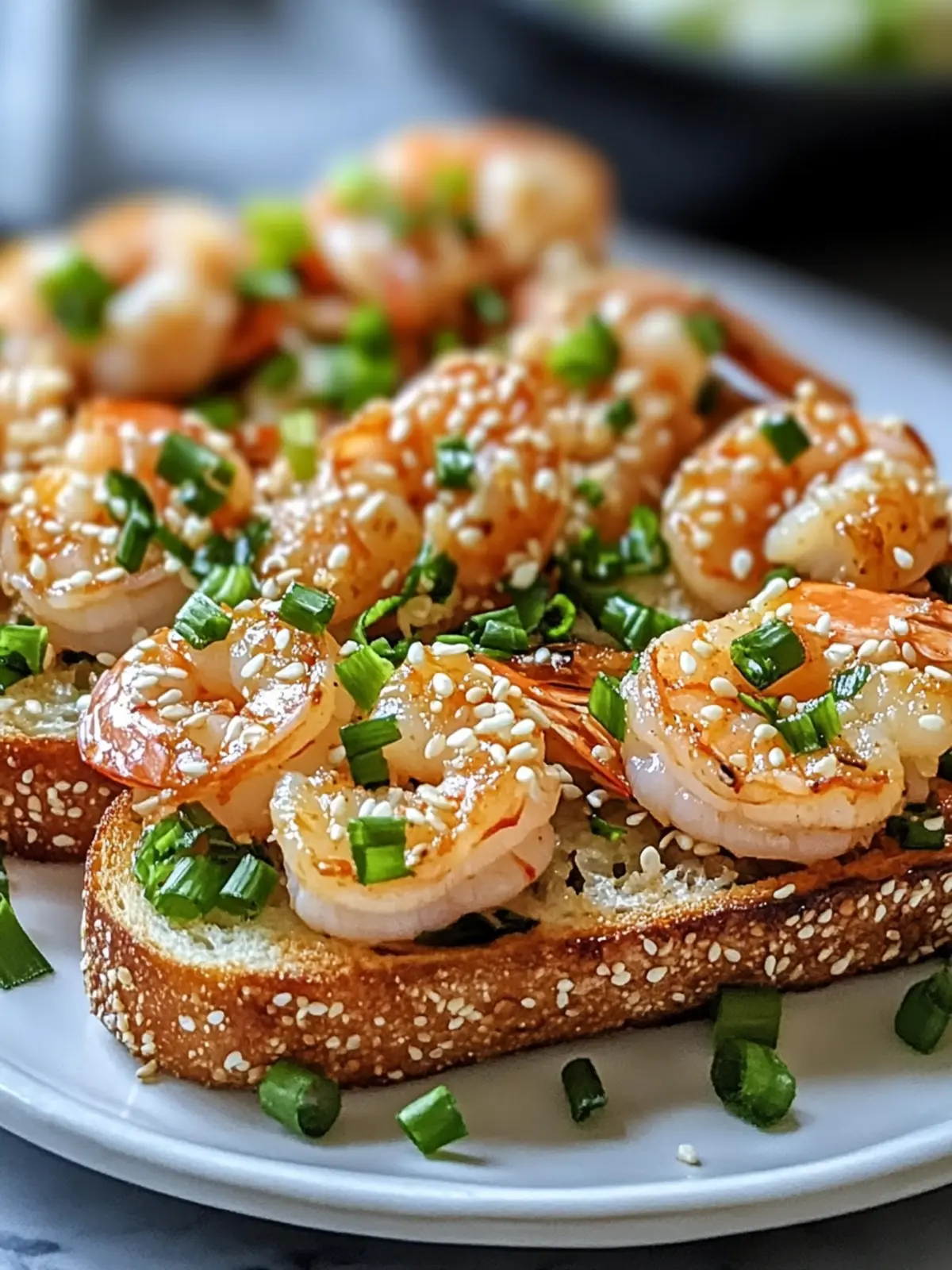 Sesame Shrimp Toast