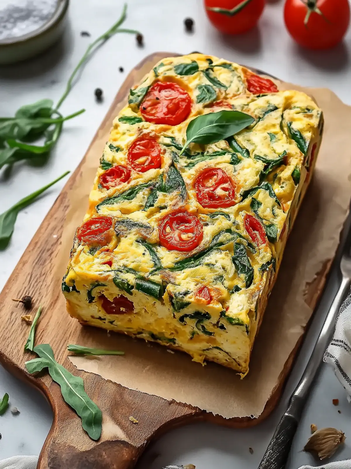 Mouthwatering Frittata Loaf