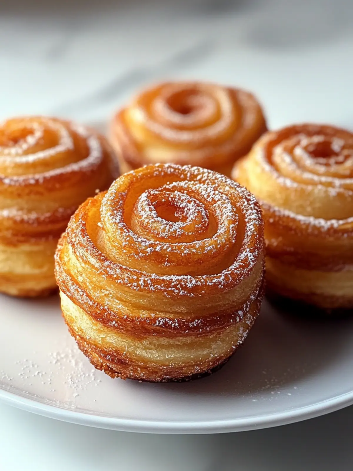 Churro Cruffins