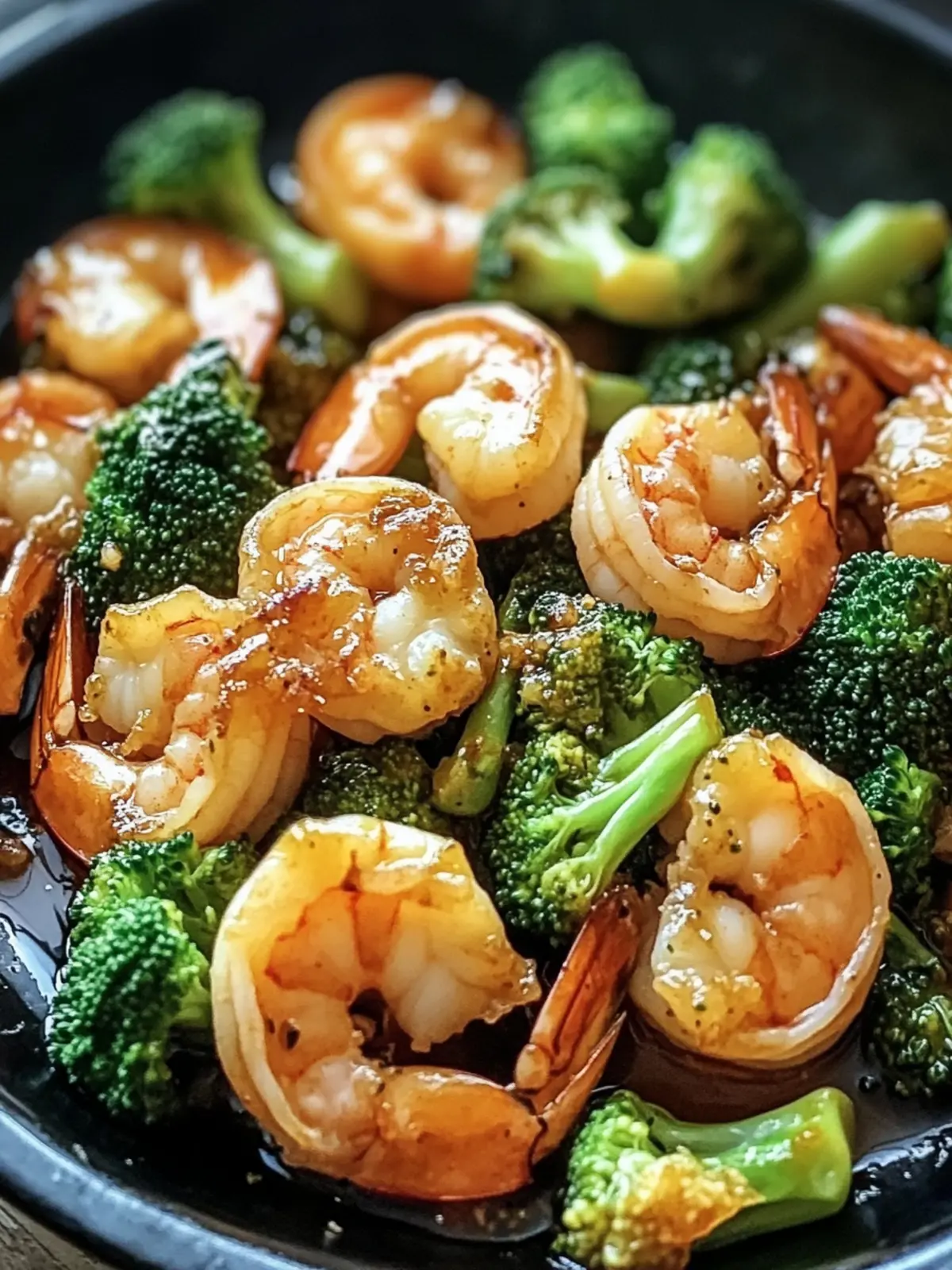Honey Garlic Butter Shrimp & Broccoli