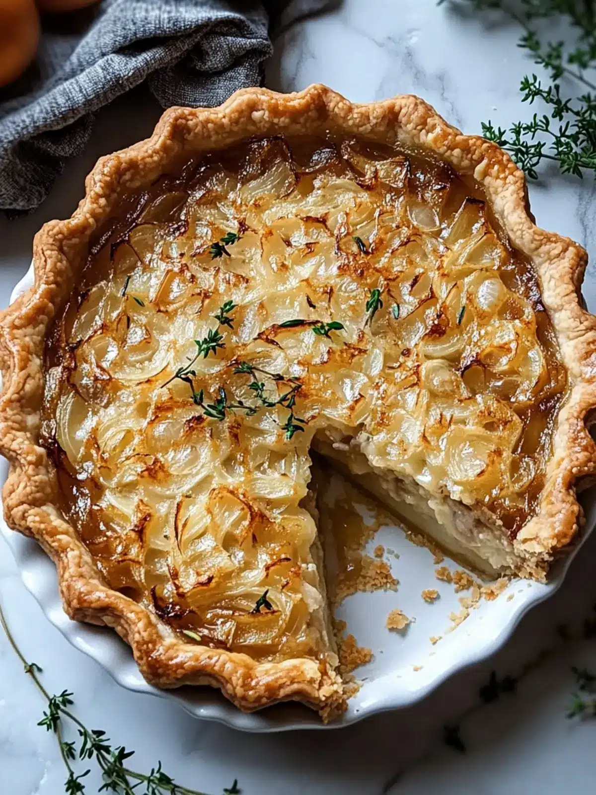 German Onion Pie