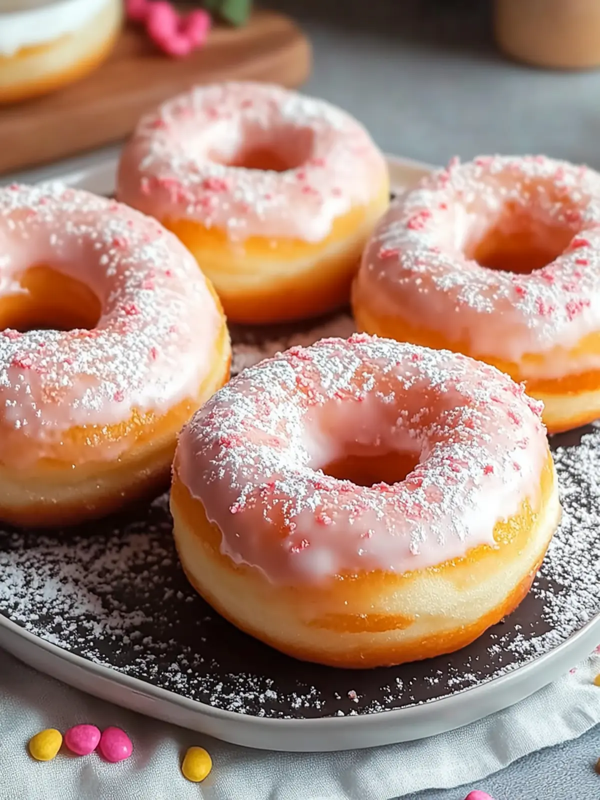 Melt in Your Mouth Tasty Korean Milk Cream Donuts