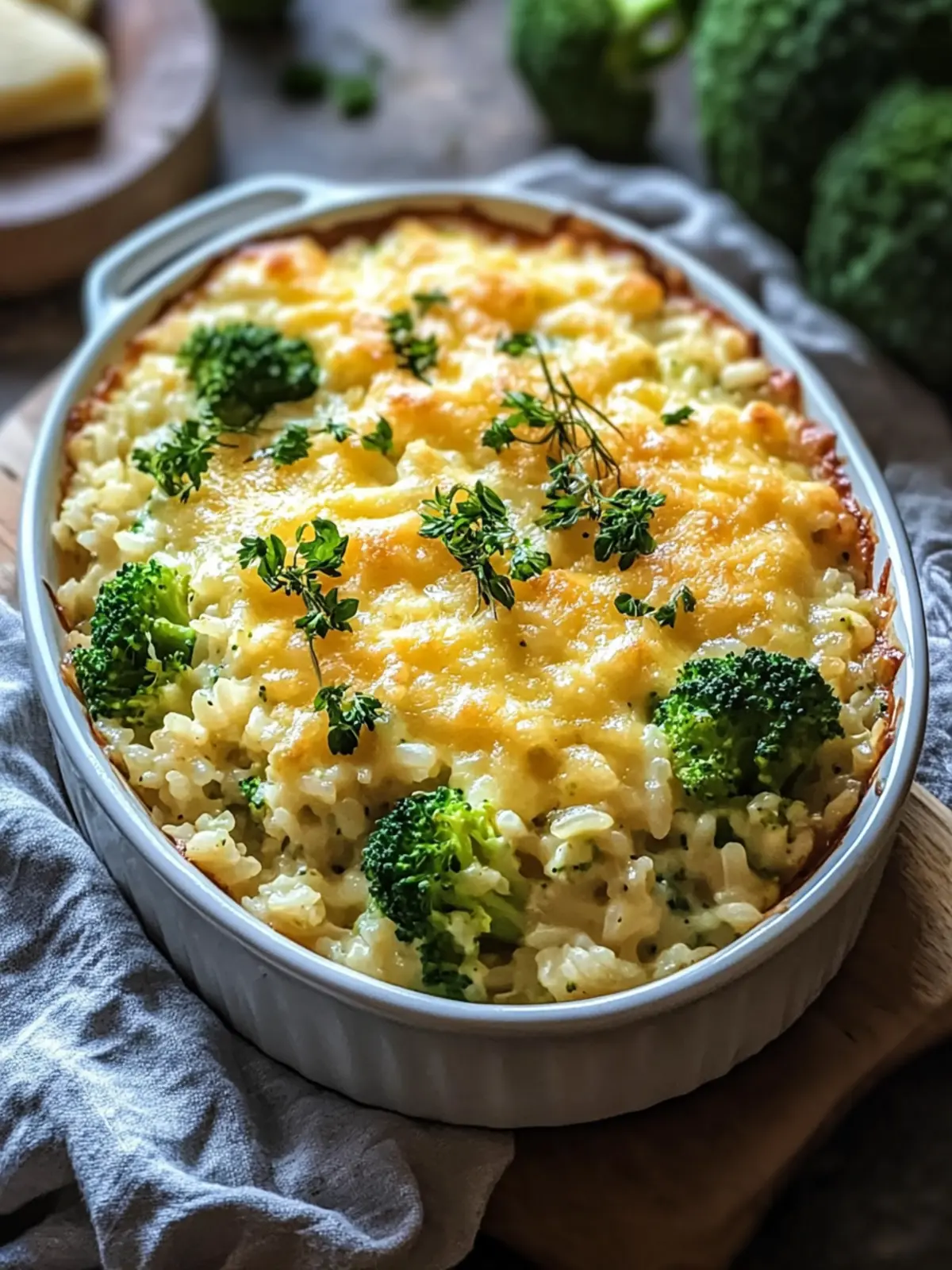 Broccoli Cheese Rice Casserole: Your Ultimate Cozy Comfort Dish
