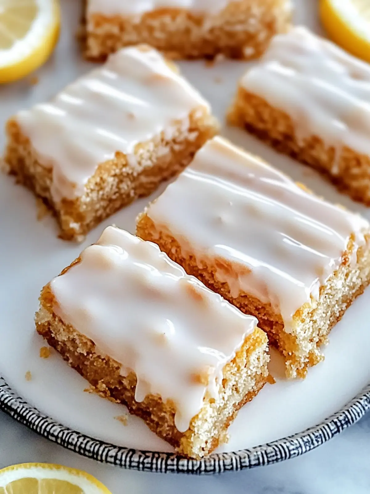 Baked Maple Donut Bars