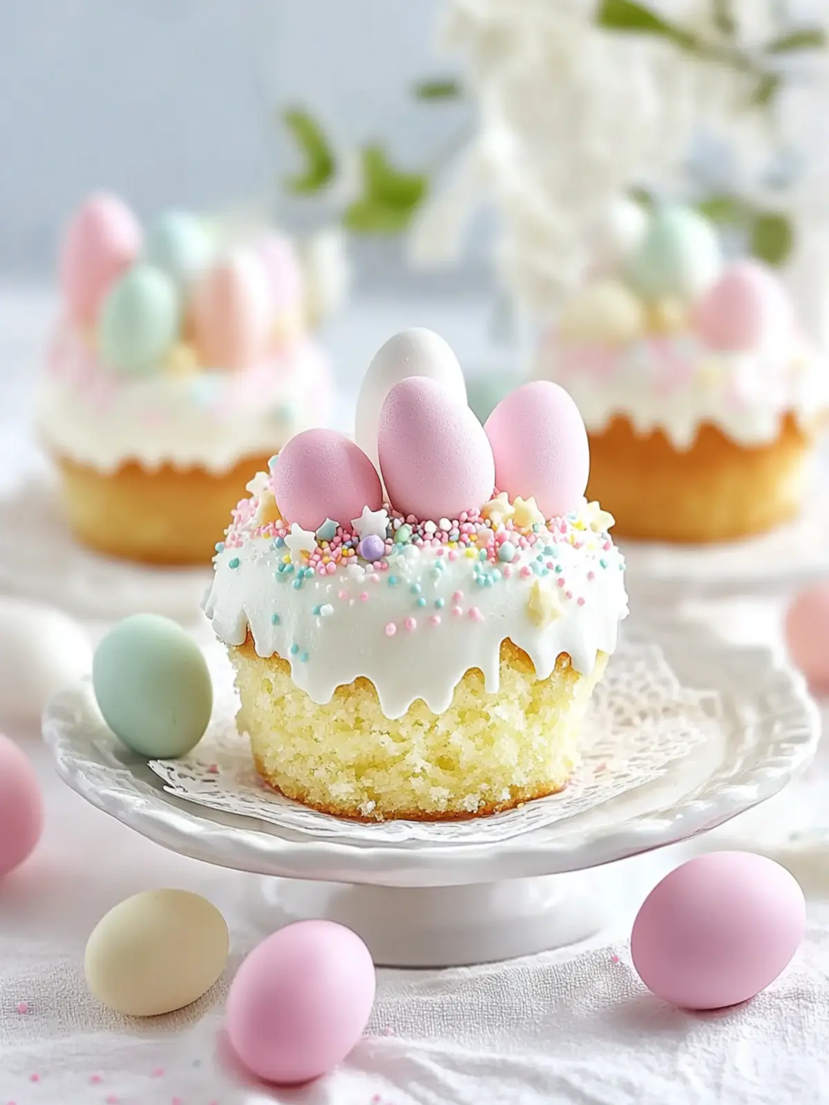 Irresistible Mini Easter Cakes