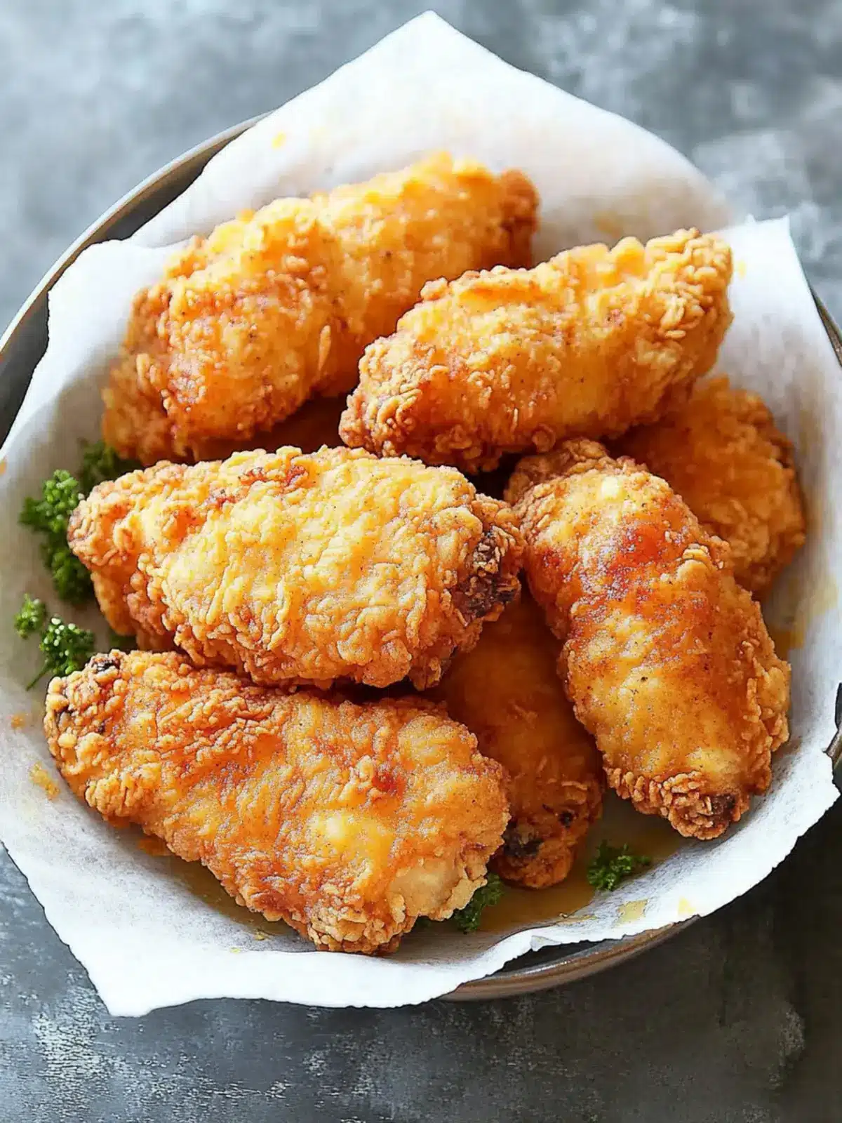 The Best Oven Fried Chicken