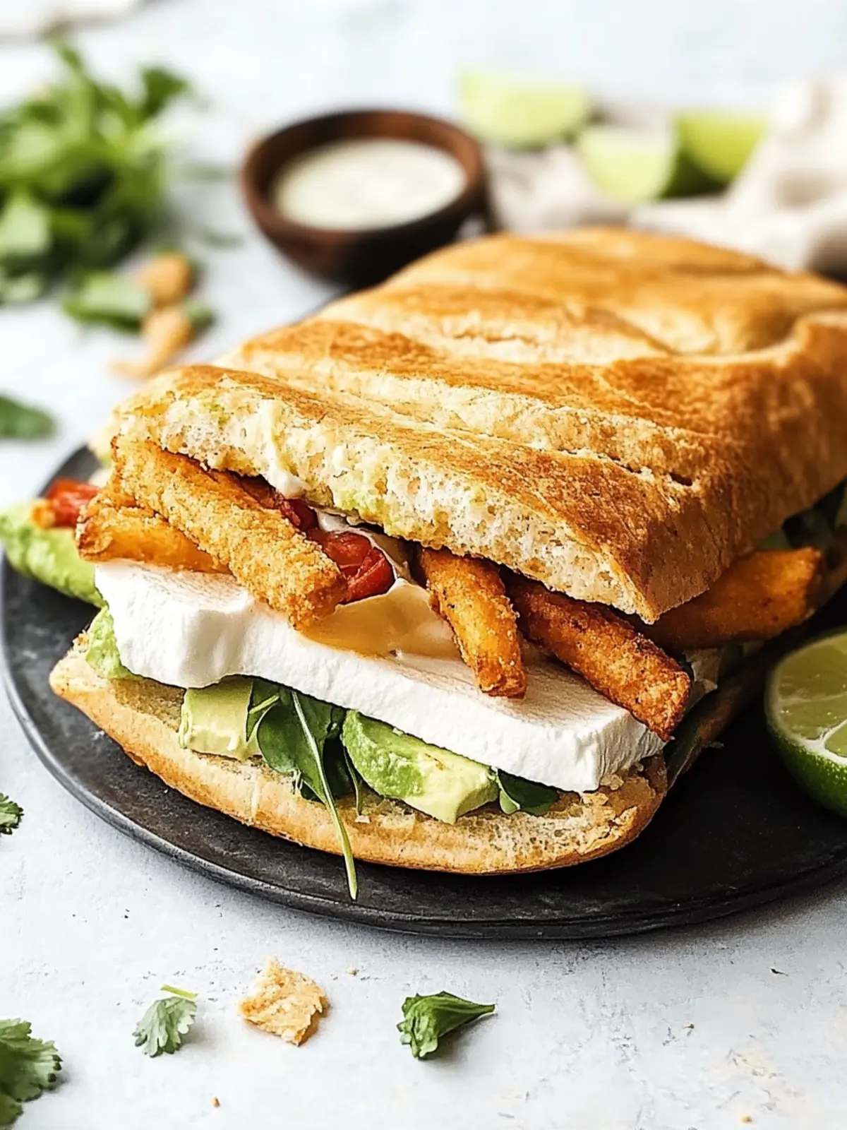 Savor Homemade Mexican Torta