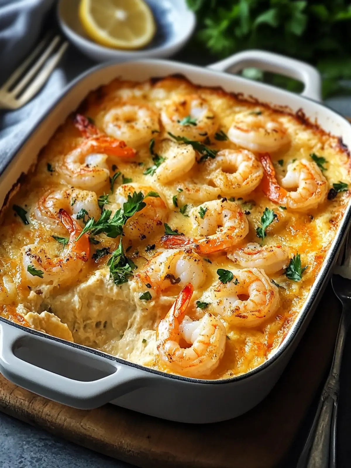 Creamy Shrimp Casserole with a Crunchy Twist You’ll Love 5 Shrimp Casserole