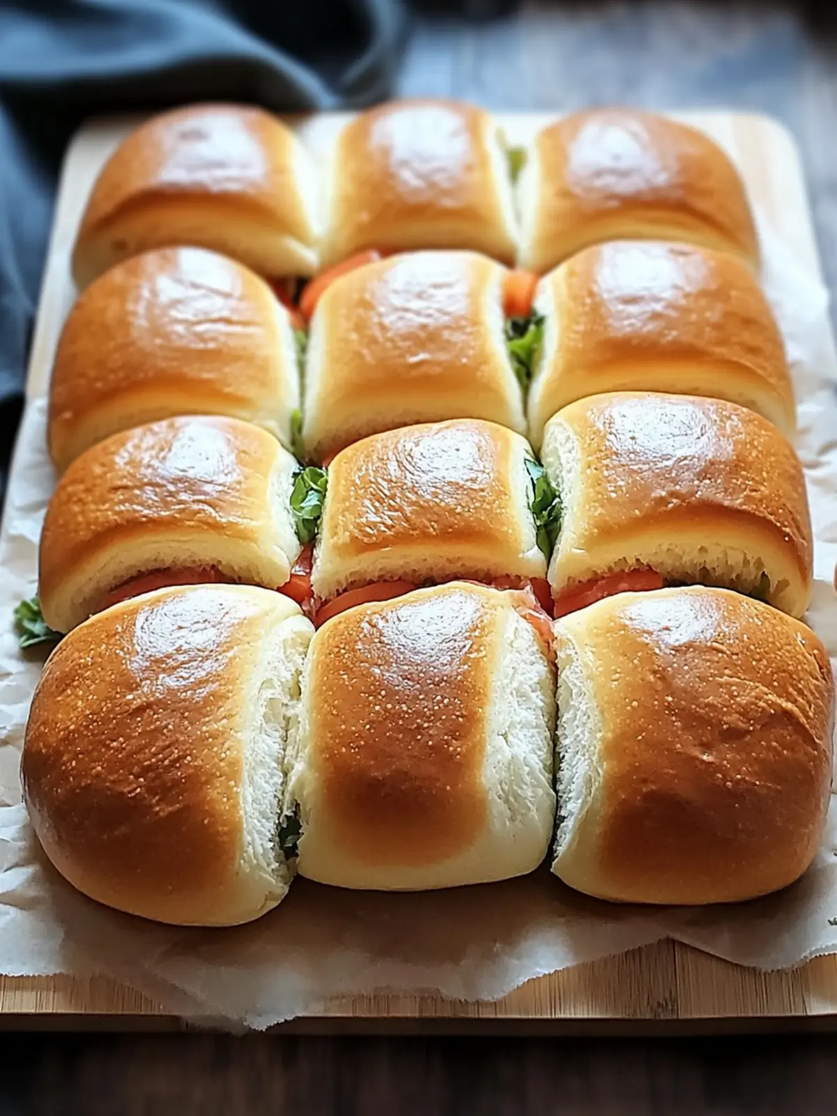 Homemade Handmade Sub Rolls