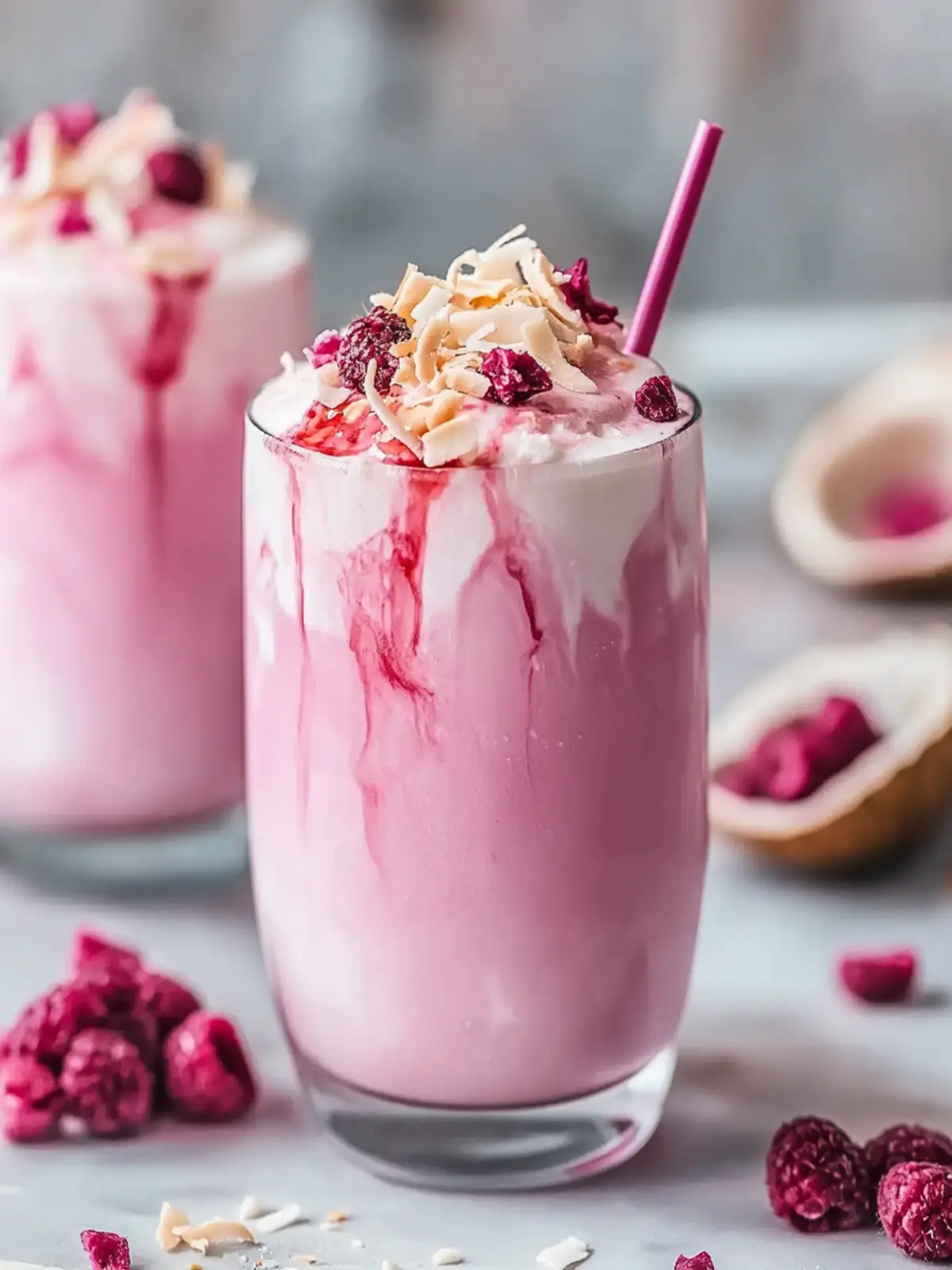 Delight in a Pink Coconut Iced Latte: Refreshing & Customizable 3 Pink Coconut Iced Latte
