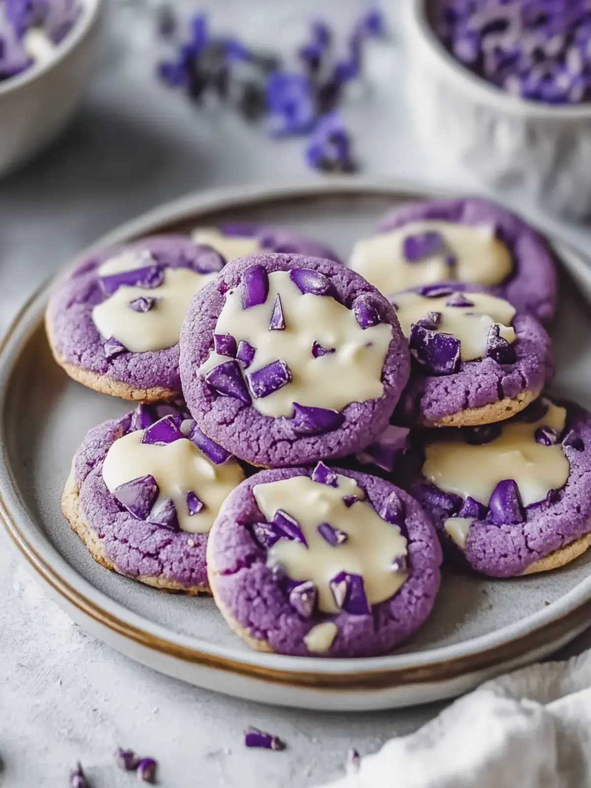 Delicious White Chocolate Ube Cookies You’ll Love Today 5 White Chocolate Ube Cookies