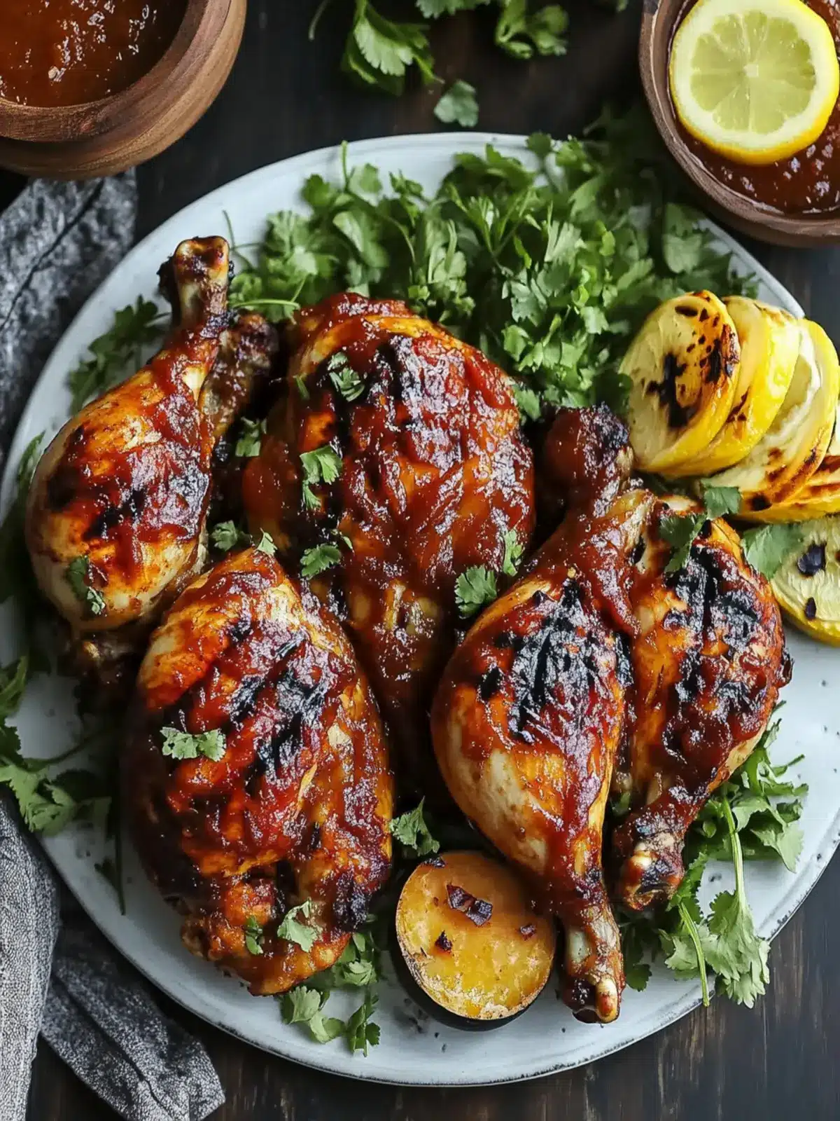 Spatchcock BBQ Chicken