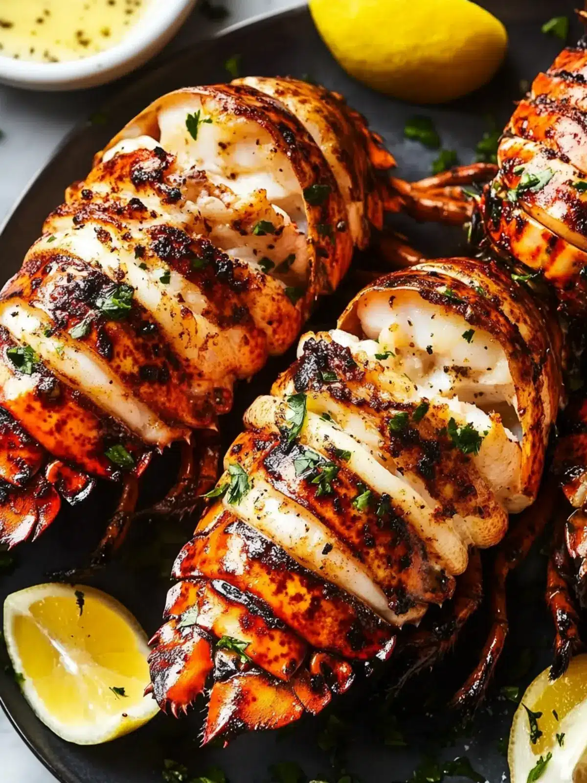 Grilled Lobster Tail with Garlic Herb Butter in 25 Minutes 5 Grilled Lobster Tail
