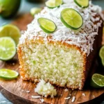 Delicious Coconut Lime Loaf Cake