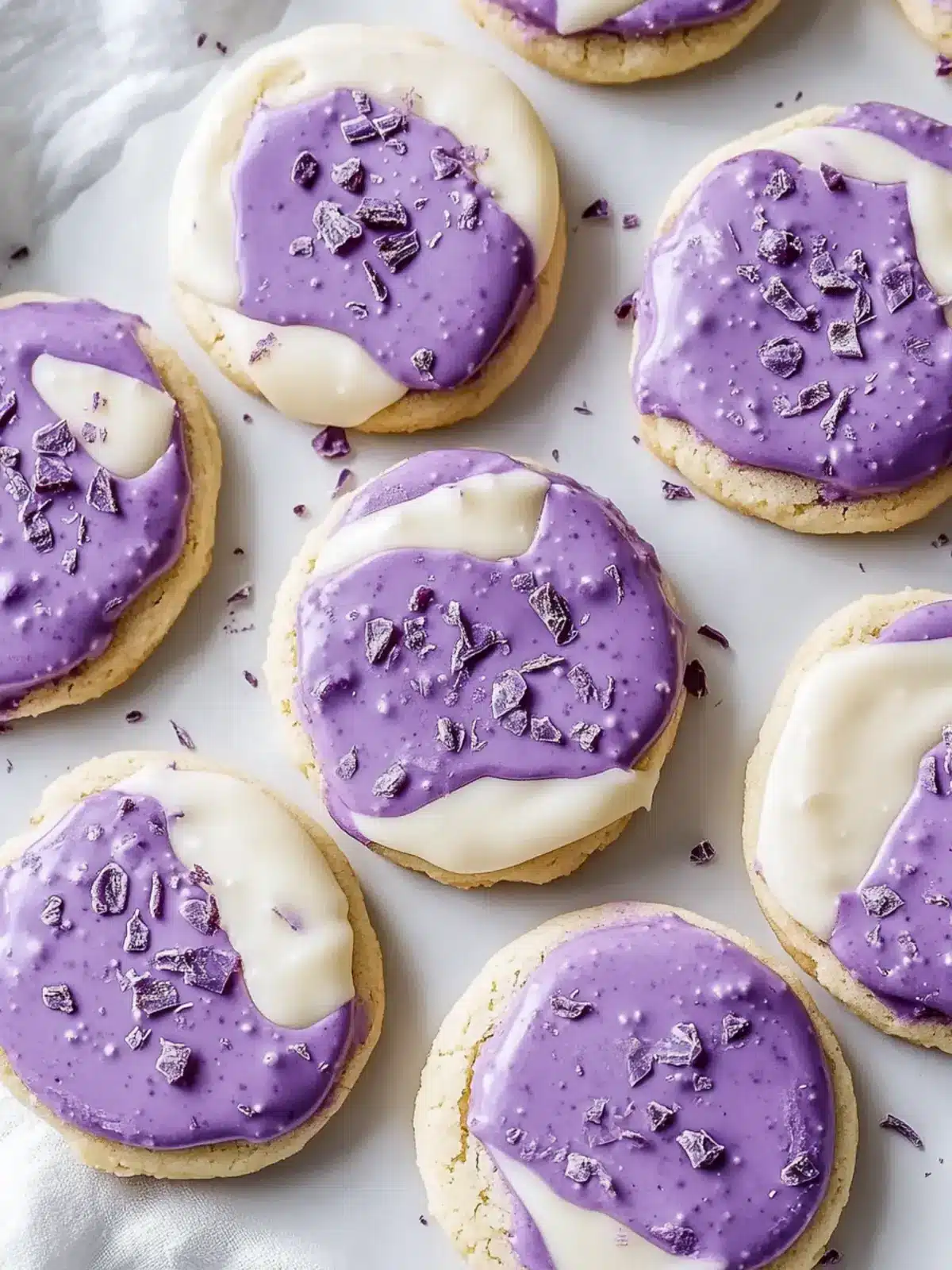 Delicious White Chocolate Ube Cookies You’ll Love Today 2 White Chocolate Ube Cookies