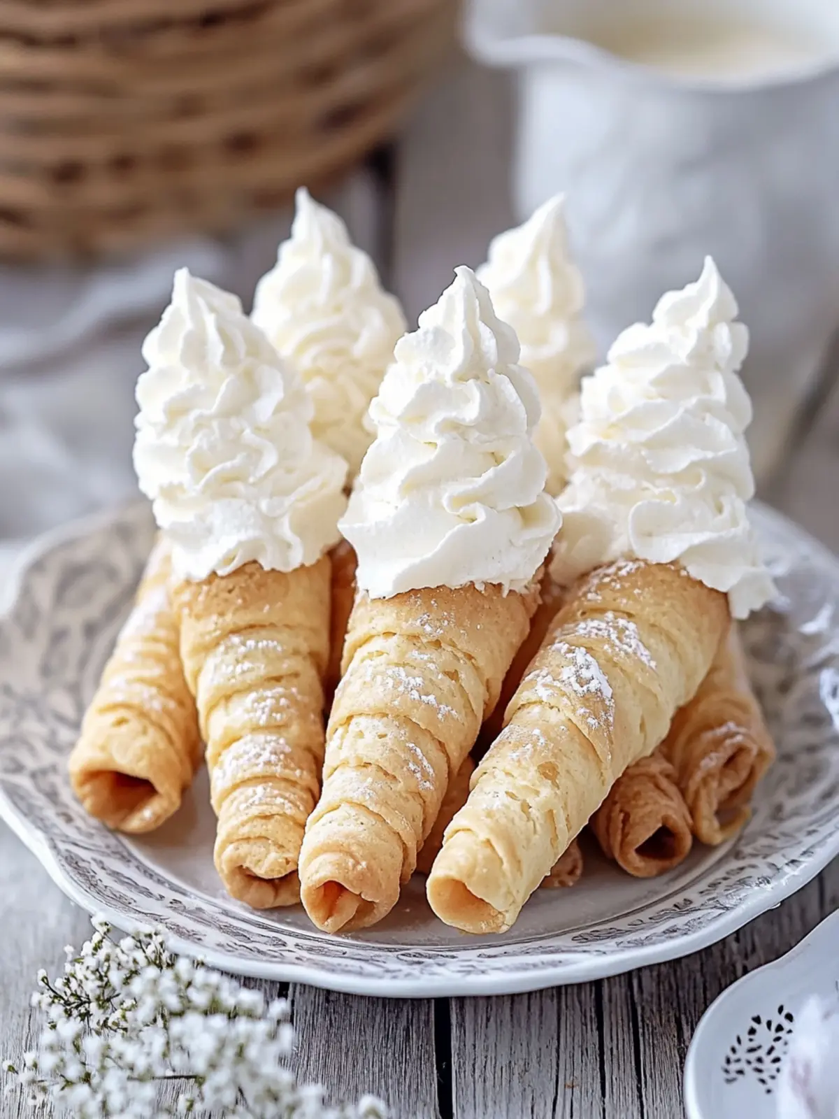 Mom’s Cream Horns