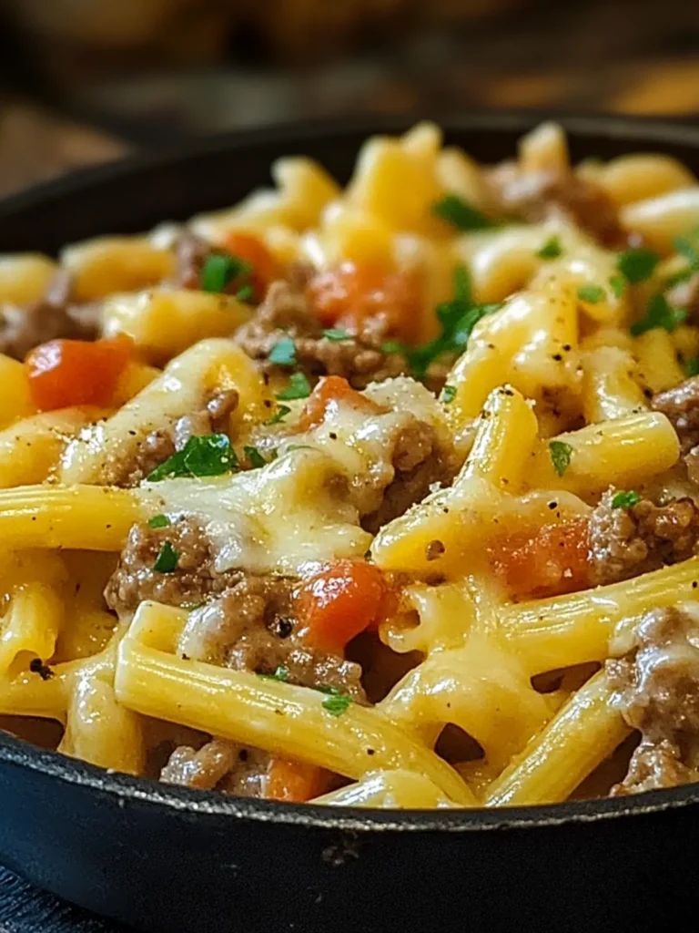 Philly Cheesesteak Pasta