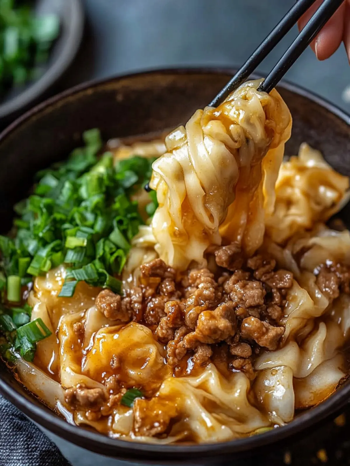 Savory Potsticker Noodle Bowl: A Quick, Cozy Dinner Delight 2 Potsticker Noodle Bowl