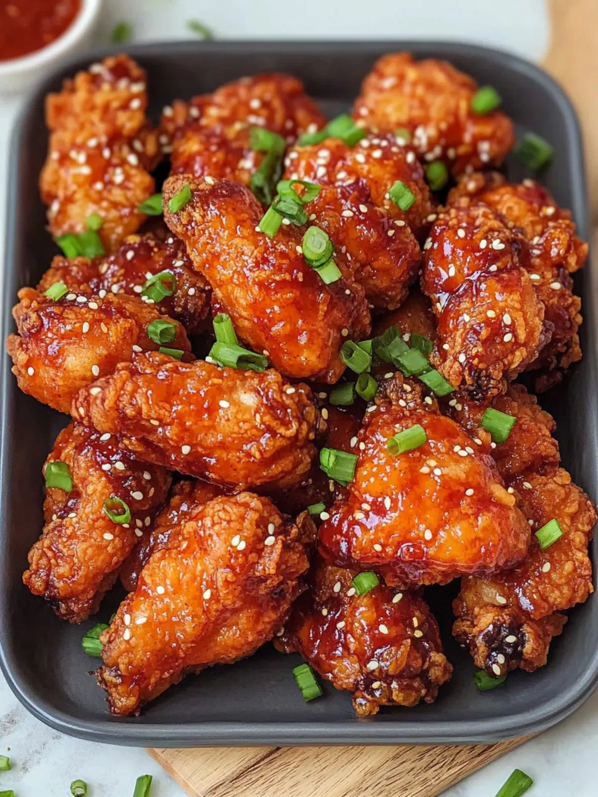 Crispy Korean Fried Chicken (Dakgangjeong)