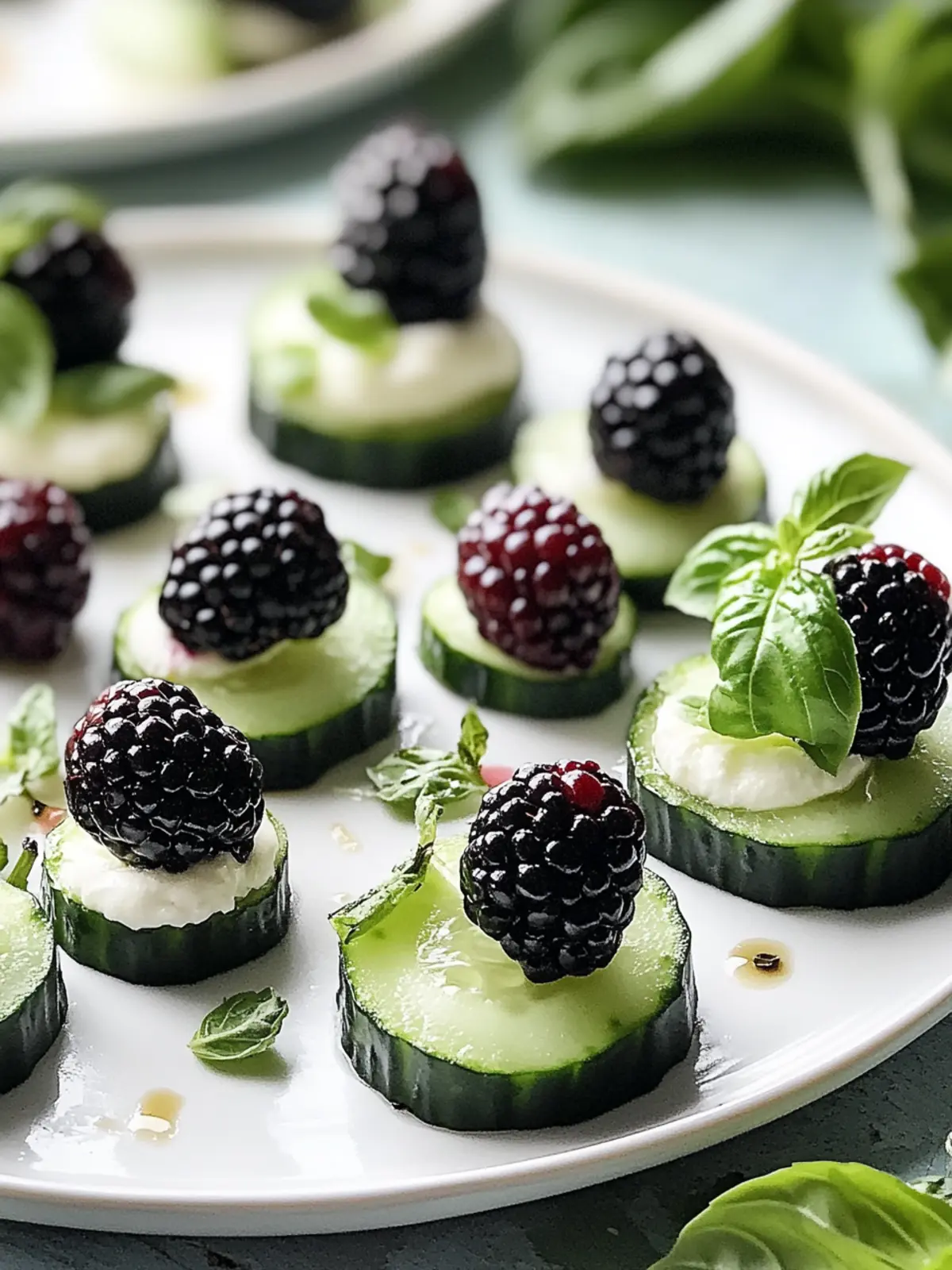 Blackberry-Cucumber Caprese Bites: Refreshing Summer Snack 2 Blackberry-Cucumber Caprese Bites