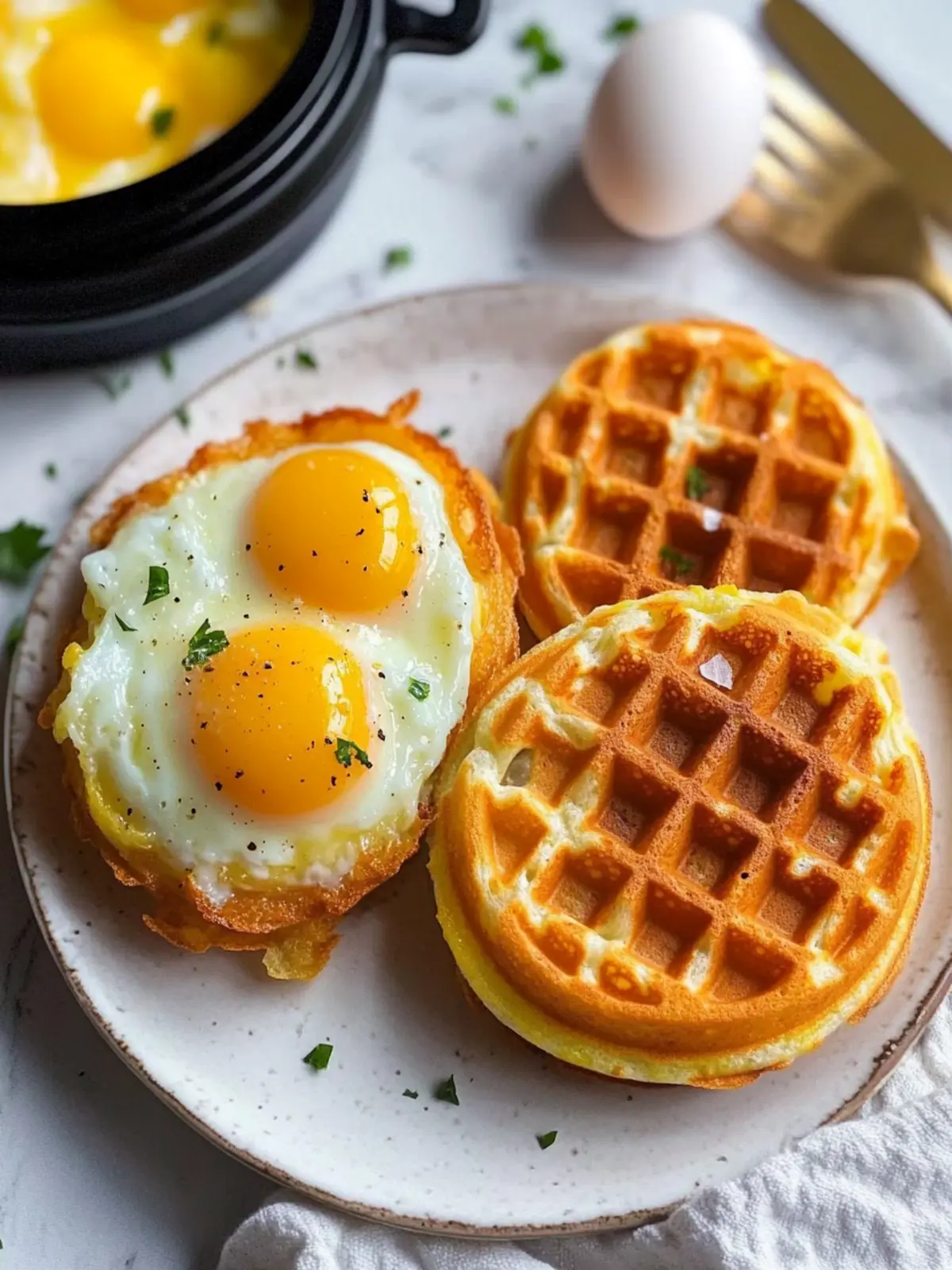 Crispy Mini Waffle Maker Eggs: Ultimate Breakfast Delight 5 Crispy Mini Waffle Maker Eggs