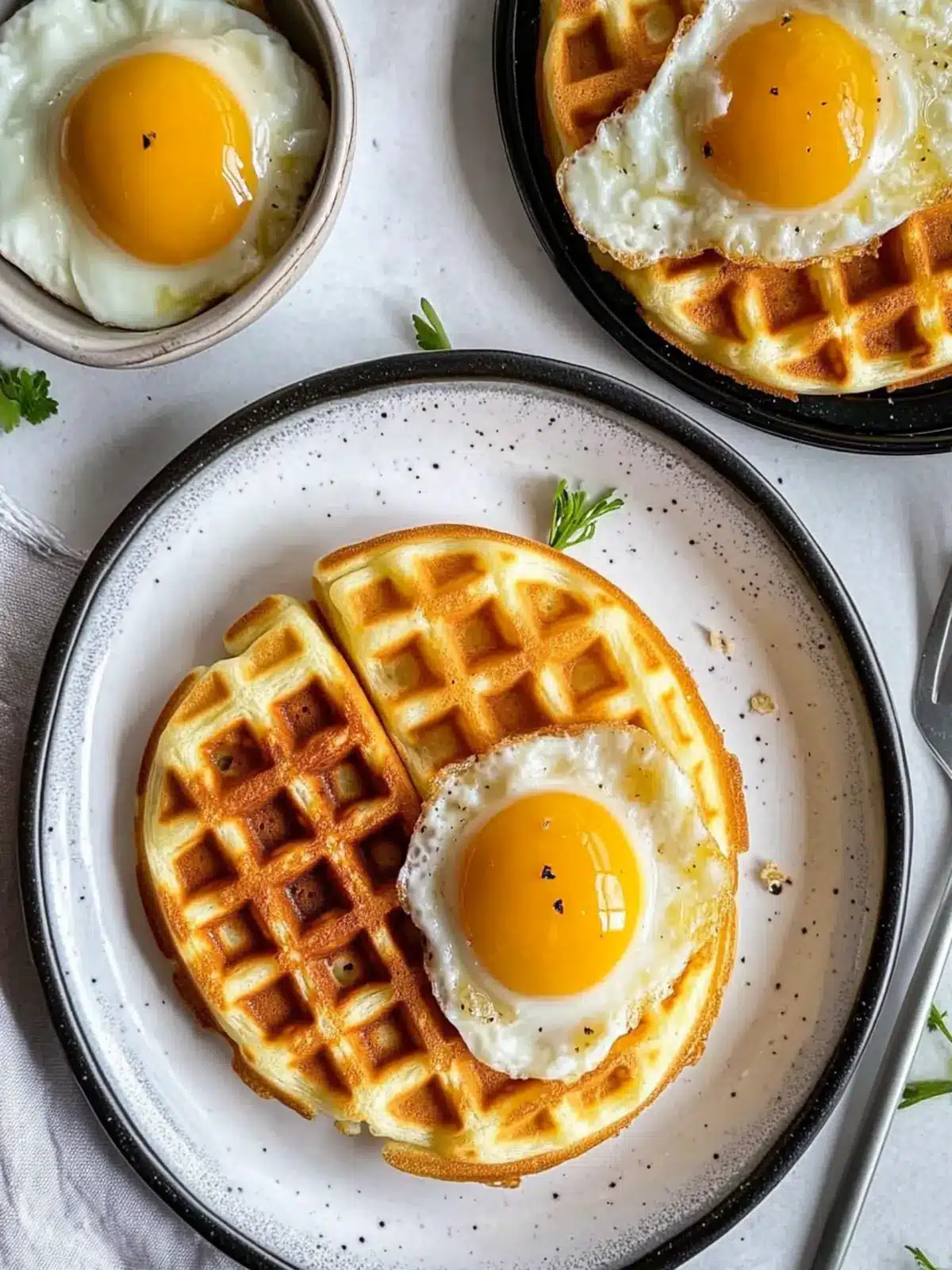 Crispy Mini Waffle Maker Eggs: Ultimate Breakfast Delight 2 Crispy Mini Waffle Maker Eggs