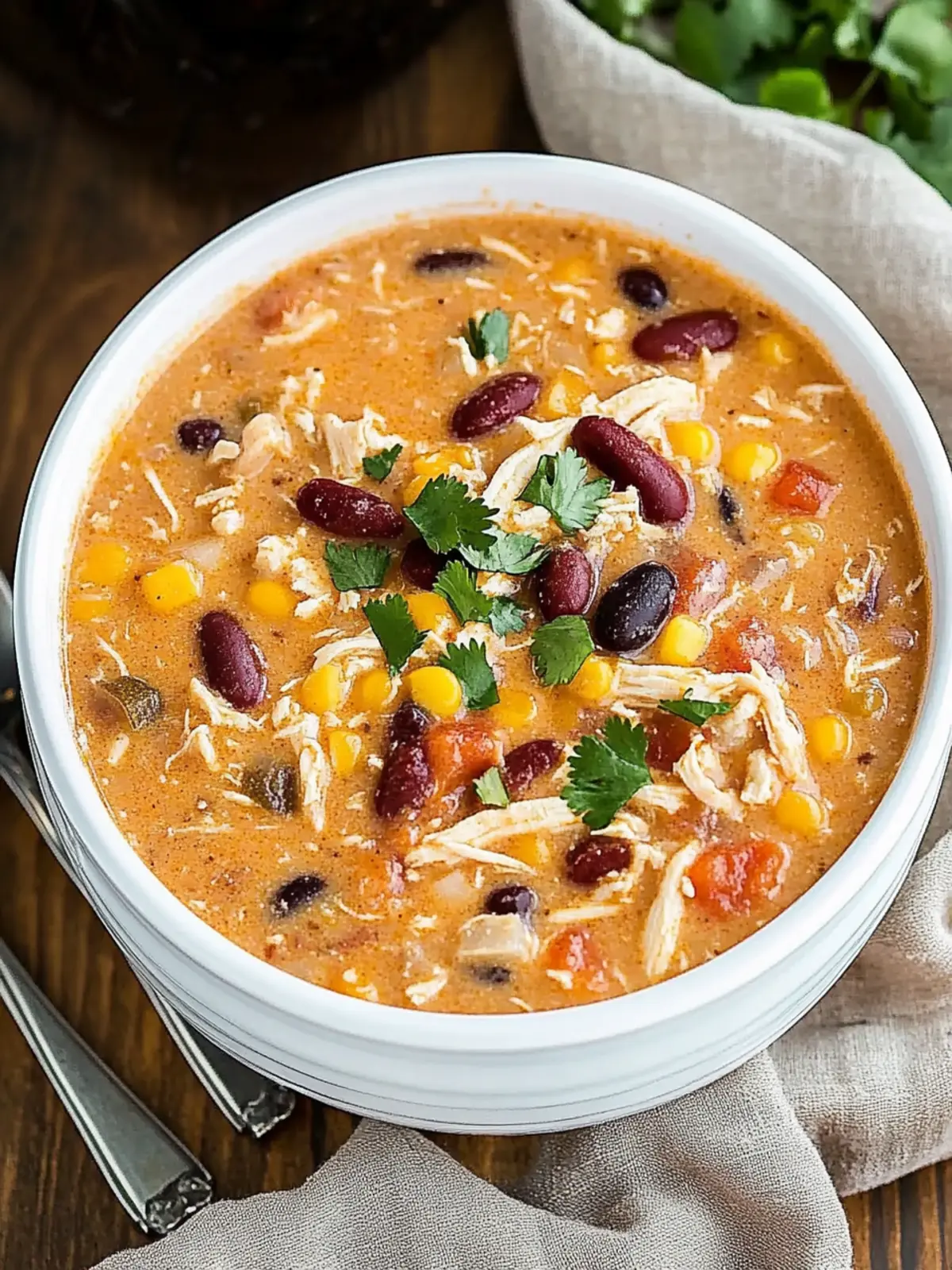 Easy Crock Pot Cream Cheese Chicken Chili for Cozy Nights 2 Easy Crock Pot Cream Cheese Chicken Chili
