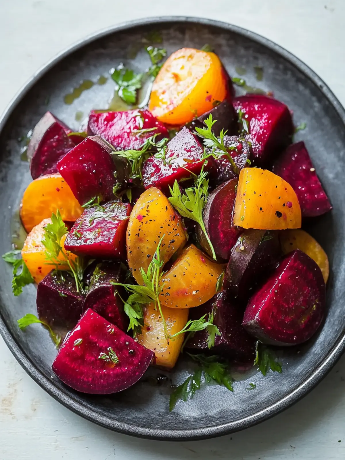 Vibrant Marinated Beet Salad with Dill for a Fresh Twist 2 Marinated Beet Salad