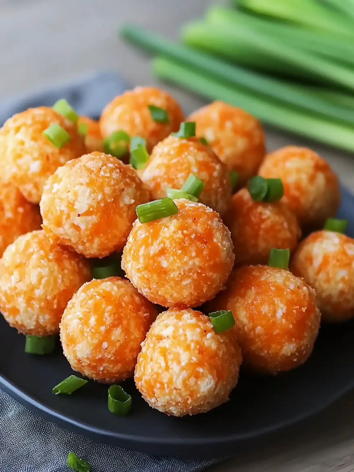 Buffalo Chicken Dip Balls
