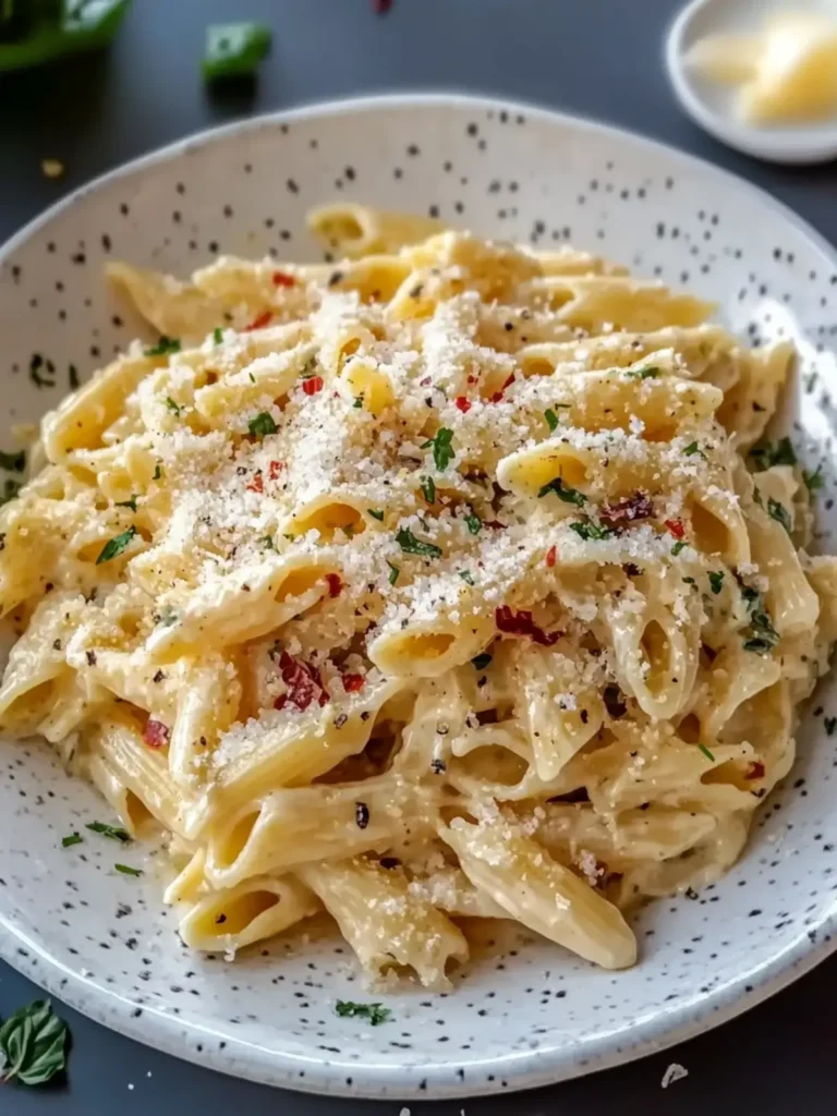 One Pot Creamy Garlic Pasta