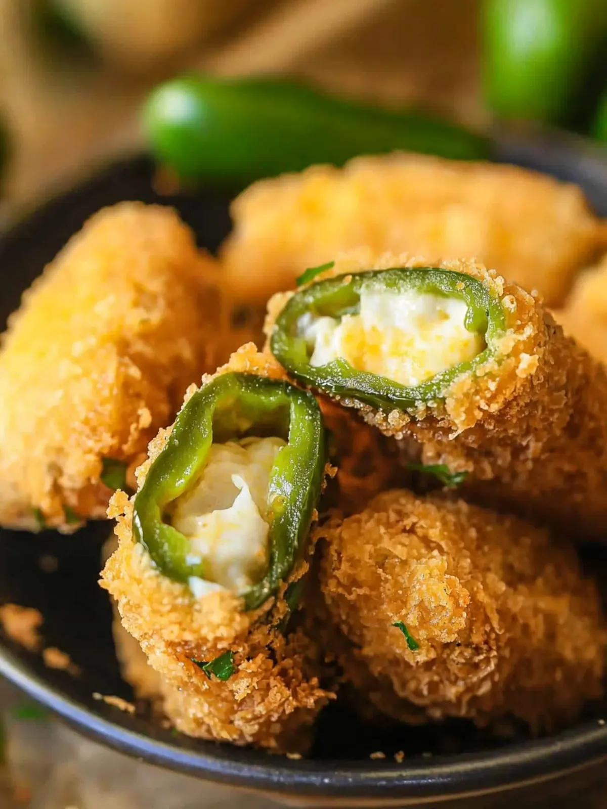 Deep Fried Jalapeño Poppers