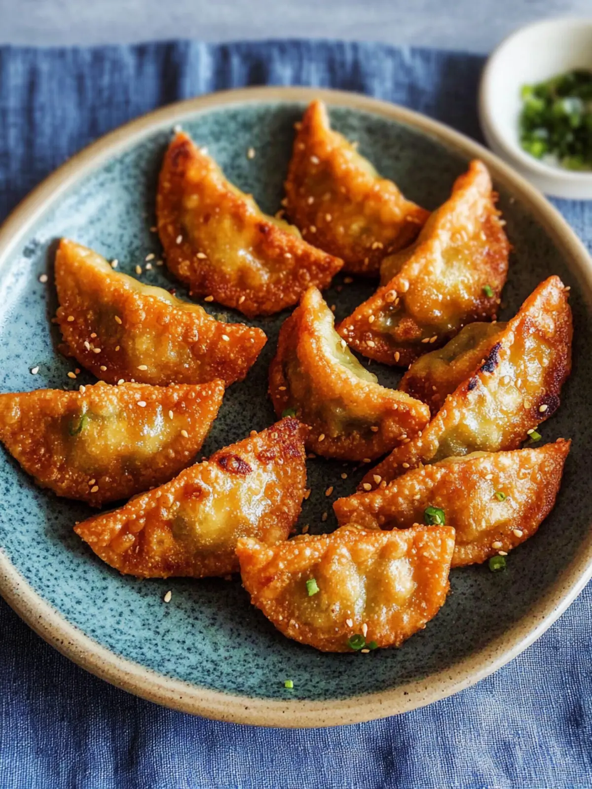 Fried Korean Dumplings (Yaki Mandu)