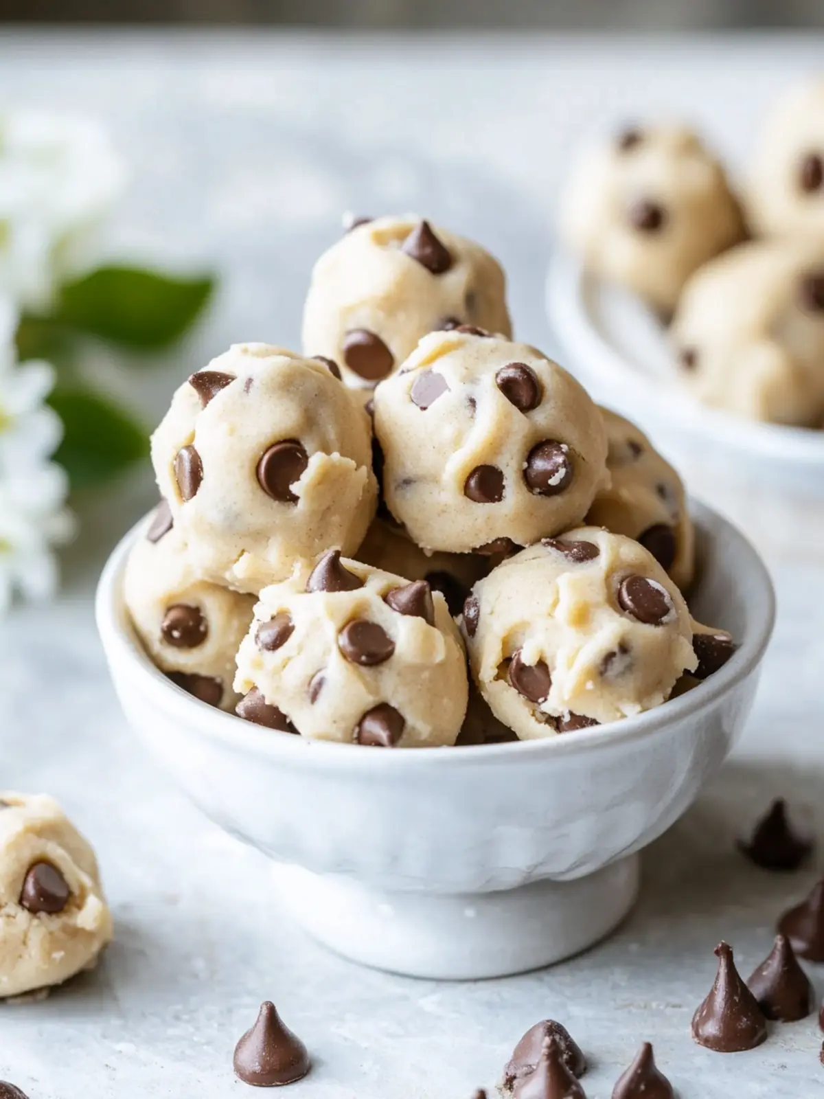 No-Bake Greek Yogurt Cookie Dough Bites for Guilt-Free Indulgence 5 Greek Yogurt Cookie Dough Bites