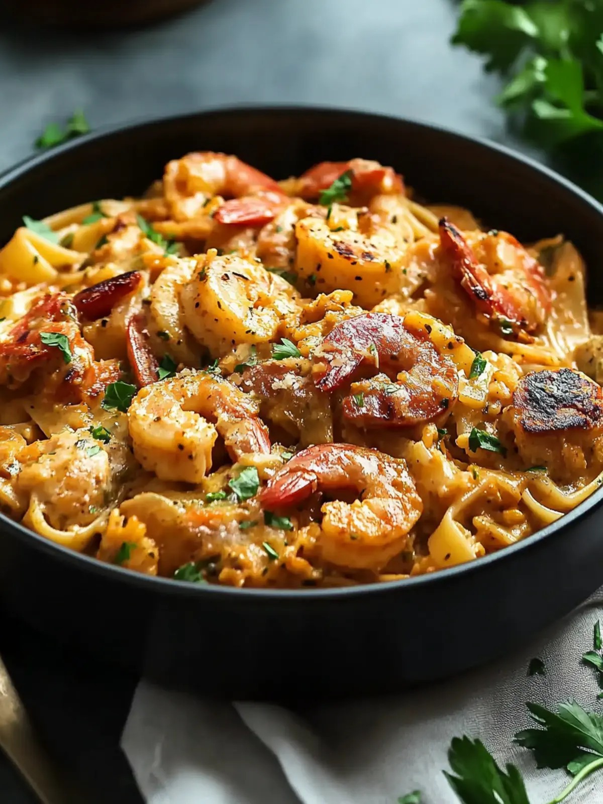 Classic Creamy Jambalaya Pasta for a Cozy Night In 2 Classic Creamy Jambalaya Pasta
