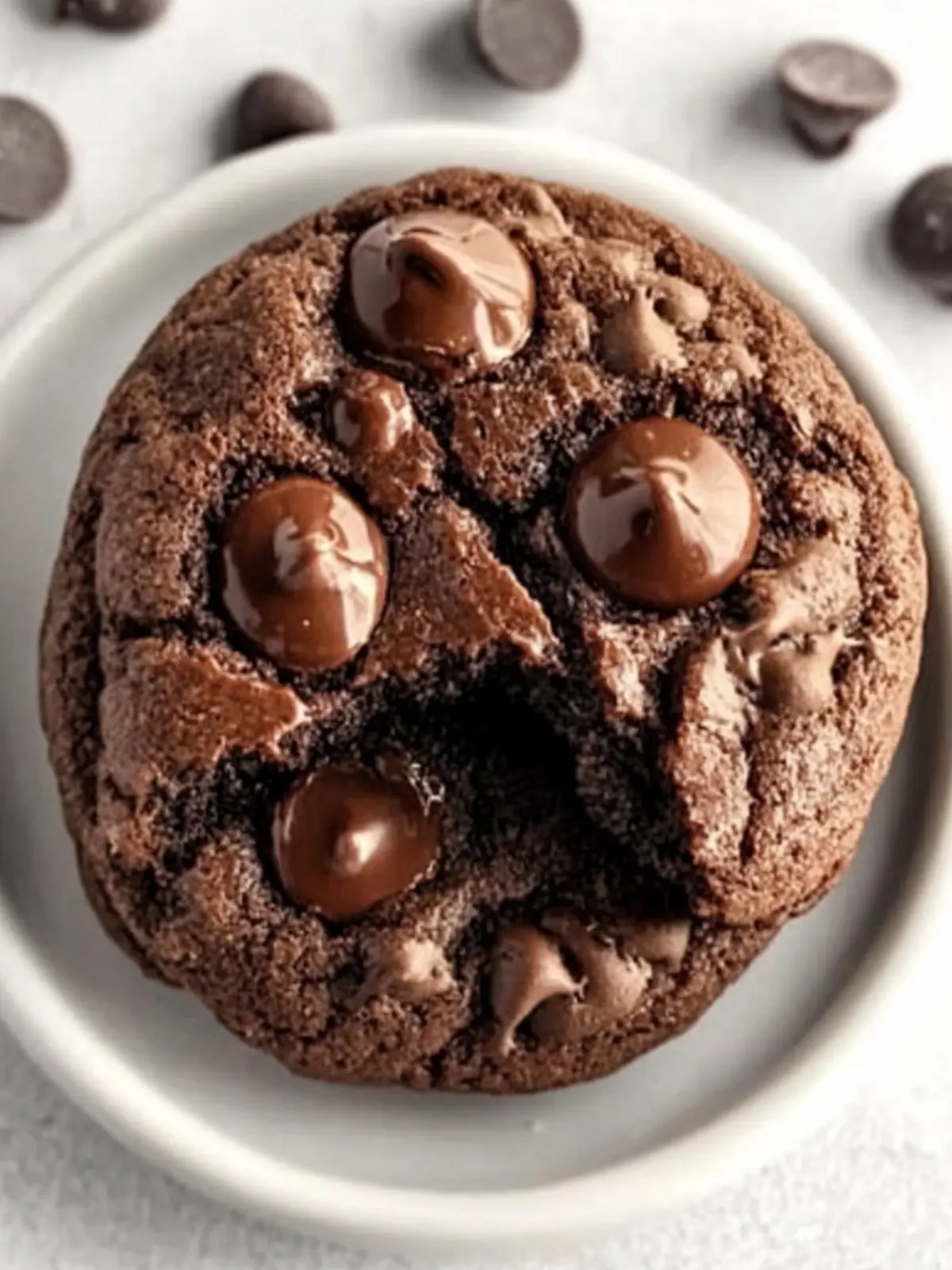 Double Chocolate Chip Cookies