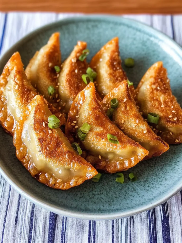 Fried Korean Dumplings (Yaki Mandu)